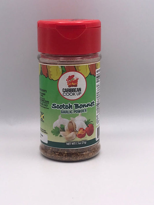 Scotch Bonnet Pepper and garlic powder